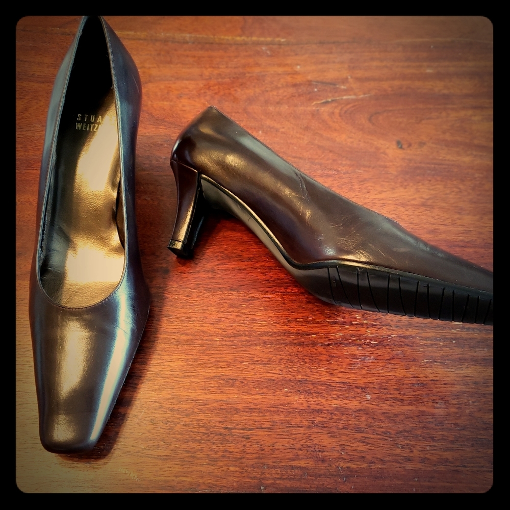 New Stuart Weitzman Brown Heels 6.5